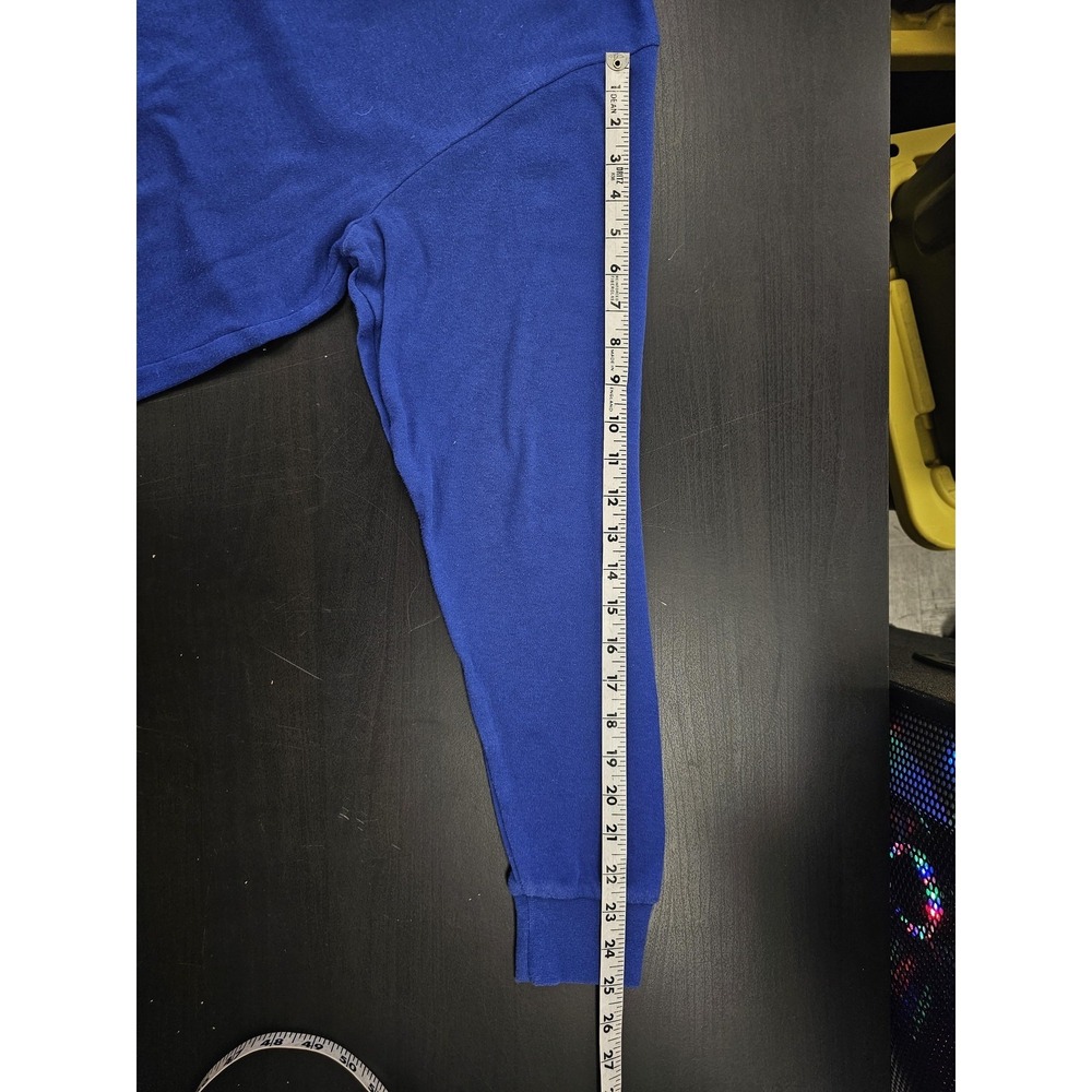 Toys R Us Geoffrey Shirt Mens Large Blue Long Sleeve Mock Neck TRU Promo 2016 - Picture 4 of 6